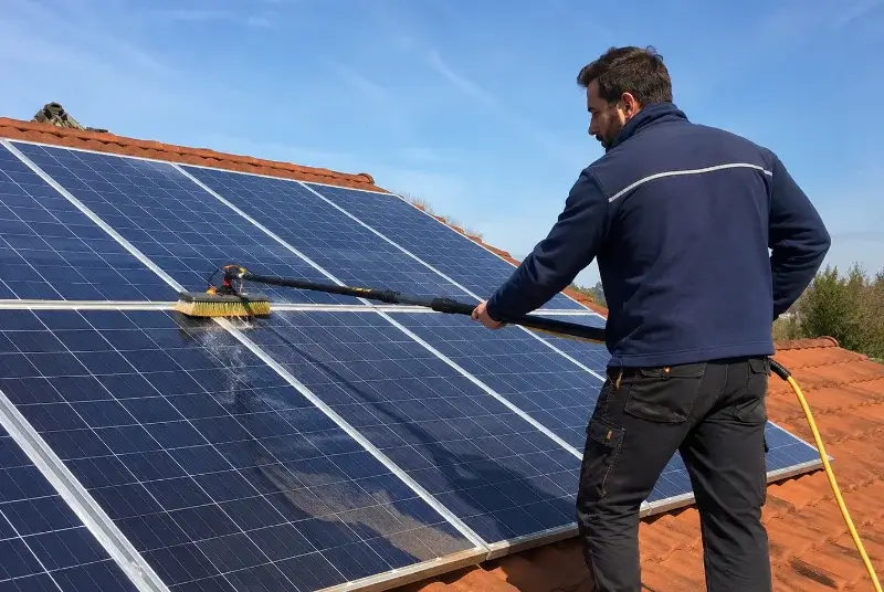 Nettoyage et entretien de panneaux solaires à Vassieux-en-Vercors