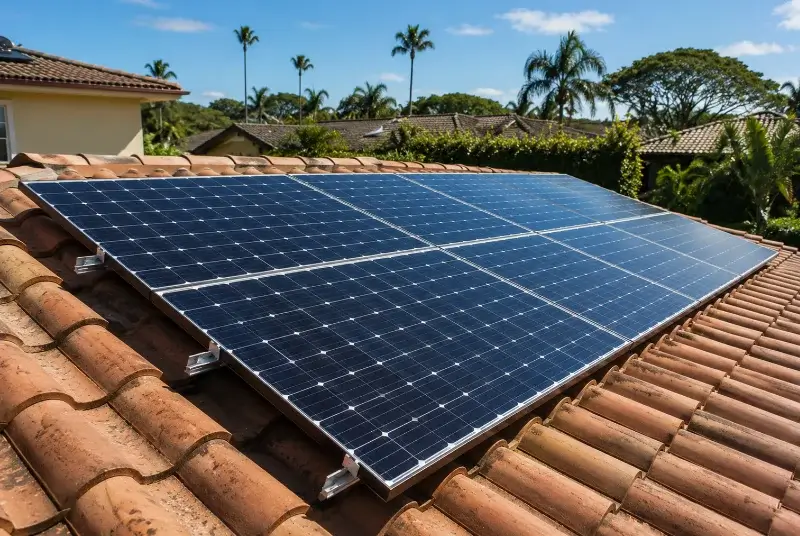 Installation de panneaux solaires à Vassieux-en-Vercors